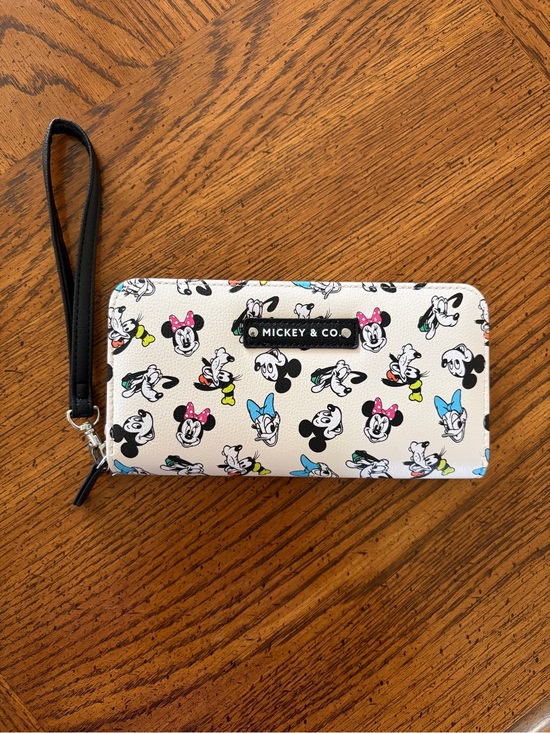 Mickey & Co Handbags - Mickey & Co Character Pattern Wristlet Clutch